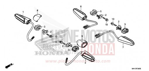 CLIGNOTANT ADV750J de 2018